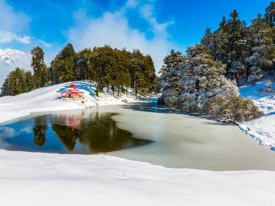 Dayara Bugyal Trek in Winters