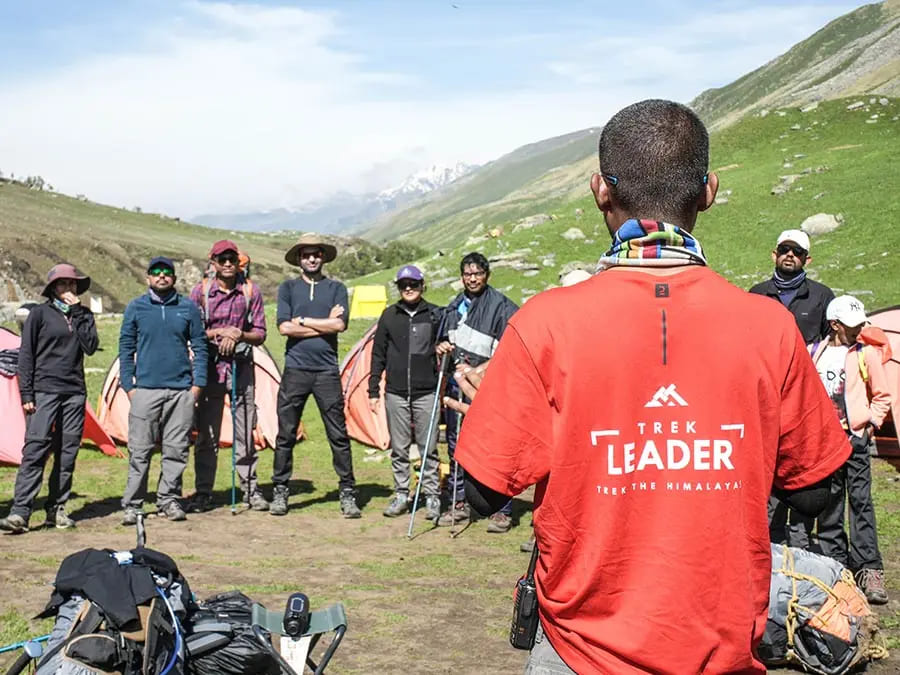 Team Briefing - Buran Ghati Trek