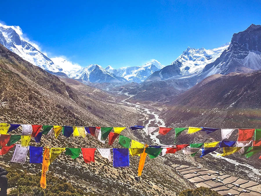 Everest Base Camp Trek in Himalayas